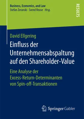 Ellgering | Einfluss der Unternehmensabspaltung auf den Shareholder-Value | E-Book | www.sack.de