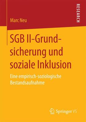 Neu | SGB II-Grundsicherung und soziale Inklusion | Buch | 978-3-658-15764-7 | sack.de