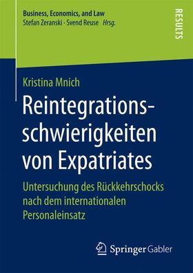 Mnich |  Reintegrationsschwierigkeiten von Expatriates | Buch |  Sack Fachmedien