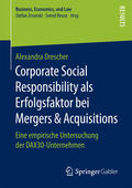 Drescher |  Corporate Social Responsibility als Erfolgsfaktor bei Mergers & Acquisitions | eBook | Sack Fachmedien