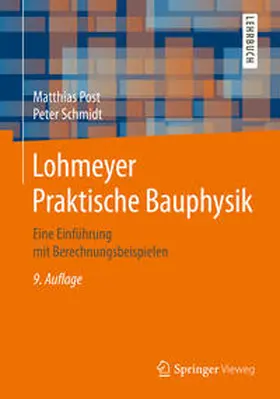 Post / Schmidt |  Lohmeyer Praktische Bauphysik | eBook | Sack Fachmedien