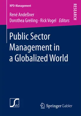 Andeßner / Greiling / Vogel |  Public Sector Management in a Globalized World | eBook | Sack Fachmedien