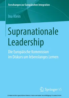 Klein |  Supranationale Leadership | eBook | Sack Fachmedien