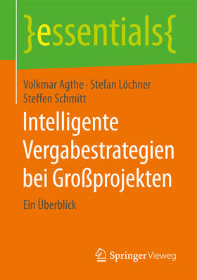 Agthe / Löchner / Schmitt | Intelligente Vergabestrategien bei Großprojekten | E-Book | sack.de