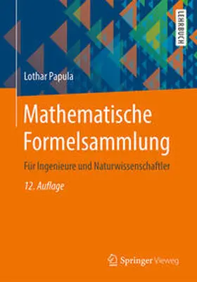 Papula |  Mathematische Formelsammlung | eBook | Sack Fachmedien