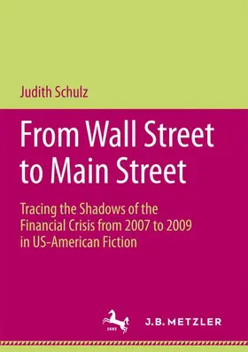 Schulz | From Wall Street to Main Street | Buch | 978-3-658-16267-2 | sack.de
