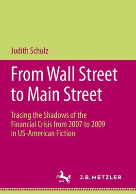Schulz | From Wall Street to Main Street | Buch | 978-3-658-16267-2 | sack.de