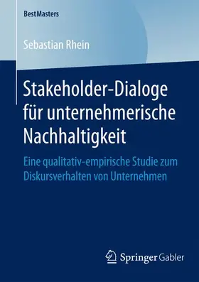 Rhein |  Stakeholder-Dialoge für unternehmerische Nachhaltigkeit | Buch |  Sack Fachmedien