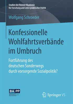 Schroeder |  Konfessionelle Wohlfahrtsverbände im Umbruch | eBook | Sack Fachmedien