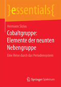 Sicius |  Cobaltgruppe: Elemente der neunten Nebengruppe | eBook | Sack Fachmedien