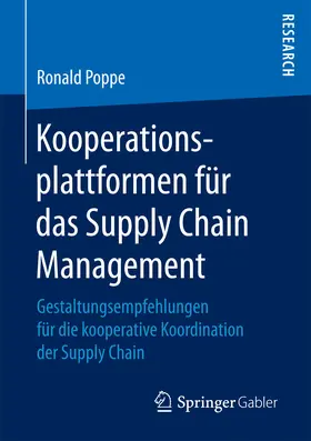 Poppe | Kooperationsplattformen für das Supply Chain Management | E-Book | www.sack.de