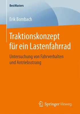 Bombach |  Traktionskonzept für ein Lastenfahrrad | Buch |  Sack Fachmedien