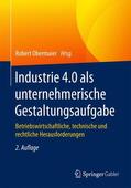 Obermaier |  Industrie 4.0 als unternehmerische Gestaltungsaufgabe | Buch |  Sack Fachmedien