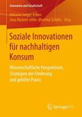 Jaeger-Erben / Schäfer / Rückert-John |  Soziale Innovationen für nachhaltigen Konsum | Buch |  Sack Fachmedien