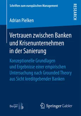 Pielken | Vertrauen zwischen Banken und Krisenunternehmen in der Sanierung | E-Book | www.sack.de