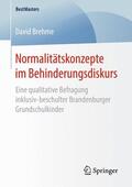 Brehme |  Normalitätskonzepte im Behinderungsdiskurs | Buch |  Sack Fachmedien