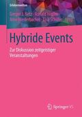 Betz / Schäfer / Hitzler |  Hybride Events | Buch |  Sack Fachmedien