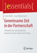 Milek / Bodenmann |  Gemeinsame Zeit in der Partnerschaft | Buch |  Sack Fachmedien