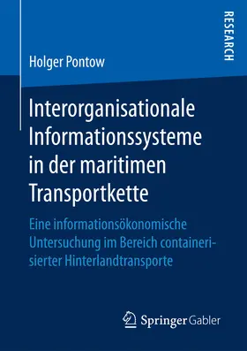 Pontow | Interorganisationale Informationssysteme in der maritimen Transportkette | E-Book | www.sack.de