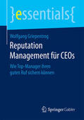 Griepentrog |  Reputation Management für CEOs | eBook | Sack Fachmedien
