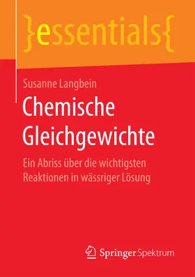 Langbein | Chemische Gleichgewichte | E-Book | www.sack.de