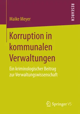 Meyer | Korruption in kommunalen Verwaltungen | E-Book | www.sack.de