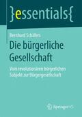 Schäfers |  Die bürgerliche Gesellschaft | Buch |  Sack Fachmedien