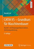 List |  CATIA V5 - Grundkurs für Maschinenbauer | Buch |  Sack Fachmedien