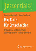 Gadatsch / Landrock |  Big Data für Entscheider | eBook | Sack Fachmedien