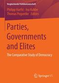 Harfst / Poguntke / Kubbe |  Parties, Governments and Elites | Buch |  Sack Fachmedien