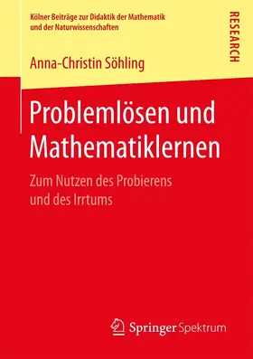 Söhling | Problemlösen und Mathematiklernen | E-Book | www.sack.de