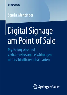 Manzinger |  Digital Signage am Point of Sale | eBook | Sack Fachmedien