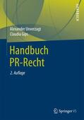 Gips / Unverzagt |  Handbuch PR-Recht | Buch |  Sack Fachmedien