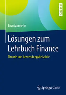 Mondello | Lösungen zum Lehrbuch Finance | E-Book | sack.de