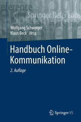 Beck / Schweiger | Handbuch Online-Kommunikation | Buch | sack.de