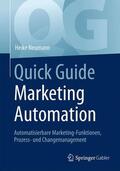 Neumann |  Quick Guide Marketing Automation | Buch |  Sack Fachmedien