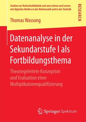Wassong |  Datenanalyse in der Sekundarstufe I als Fortbildungsthema | Buch |  Sack Fachmedien
