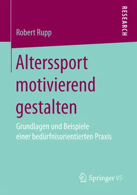 Rupp | Alterssport motivierend gestalten | E-Book | www.sack.de