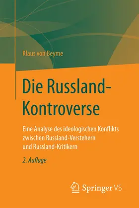 von Beyme | Die Russland-Kontroverse | E-Book | www.sack.de