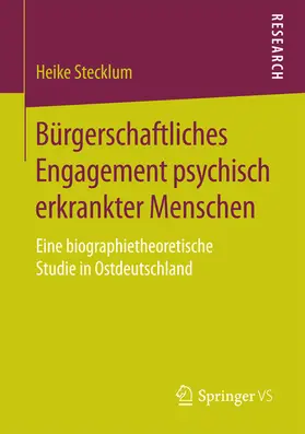 Stecklum | Bürgerschaftliches Engagement psychisch erkrankter Menschen | E-Book | www.sack.de