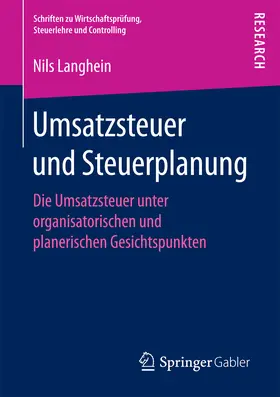 Langhein | Umsatzsteuer und Steuerplanung | E-Book | www.sack.de