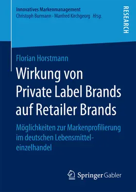 Horstmann | Wirkung von Private Label Brands auf Retailer Brands | E-Book | www.sack.de