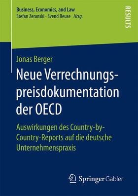 Berger |  Neue Verrechnungspreisdokumentation der OECD | Buch |  Sack Fachmedien