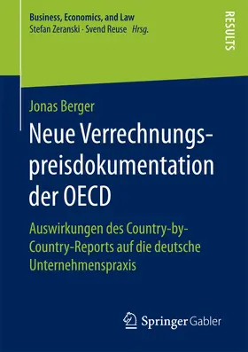 Berger |  Neue Verrechnungspreisdokumentation der OECD | eBook | Sack Fachmedien
