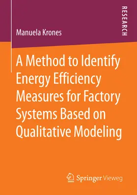 Krones | A Method to Identify Energy Efficiency Measures for Factory Systems Based on Qualitative Modeling | E-Book | www.sack.de
