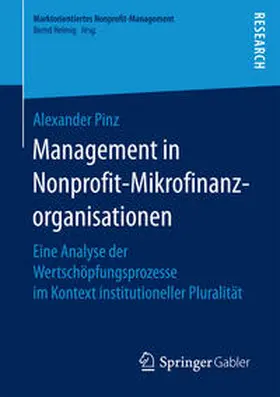 Pinz |  Management in Nonprofit-Mikrofinanzorganisationen | Buch |  Sack Fachmedien