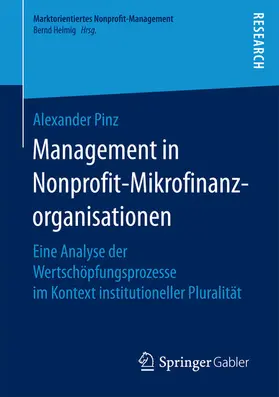 Pinz | Management in Nonprofit-Mikrofinanzorganisationen | E-Book | sack.de
