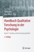 Mey / Mruck |  Handbuch Qualitative Forschung in der Psychologie | Buch |  Sack Fachmedien