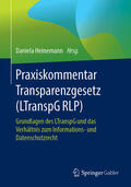 Heinemann |  Praxiskommentar Transparenzgesetz (LTranspG RLP) | eBook | Sack Fachmedien