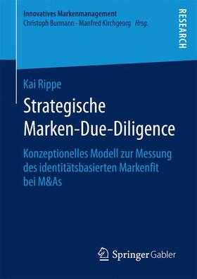 Rippe |  Strategische Marken-Due-Diligence | Buch |  Sack Fachmedien